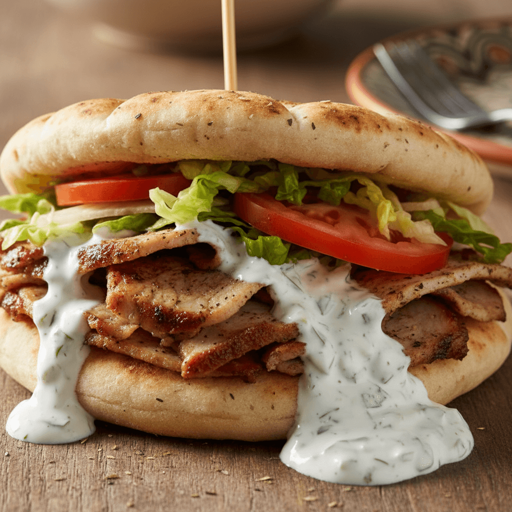 Authentic Greek gyro